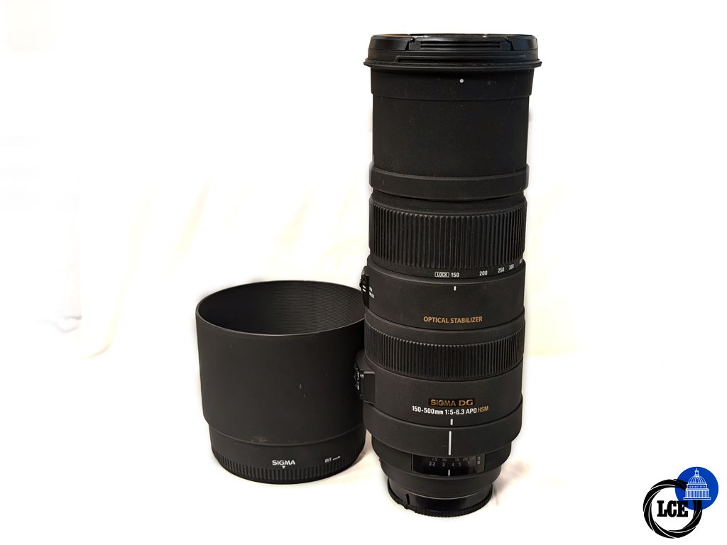 Sigma 150-500mm f5-6.3 APO HSM OS - Sony A Fit Sigma 150-500mm f5-6.3 APO HSM OS - Sony A Fit