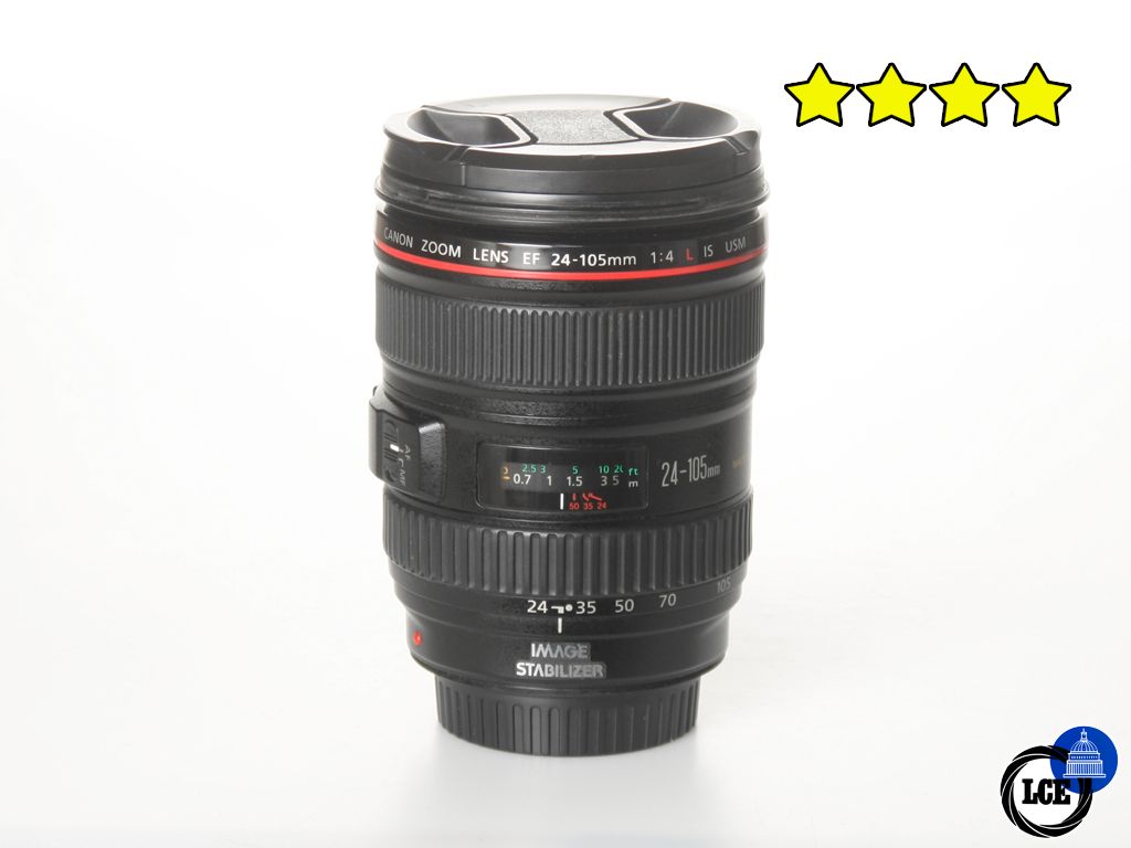 Canon EF 24-105mm f4 L IS USM (with Hood)
