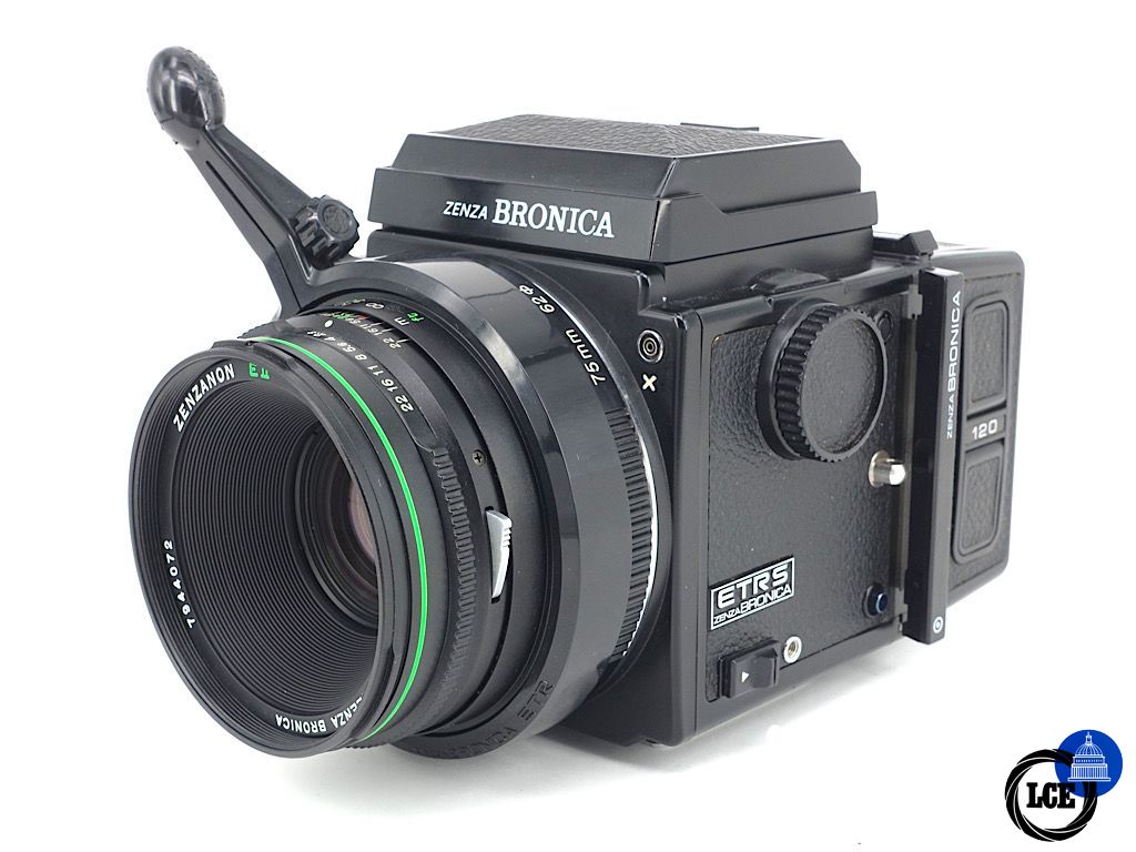 Bronica ETRS + 75mm F2.8 + 120 Back + WLF | 4*