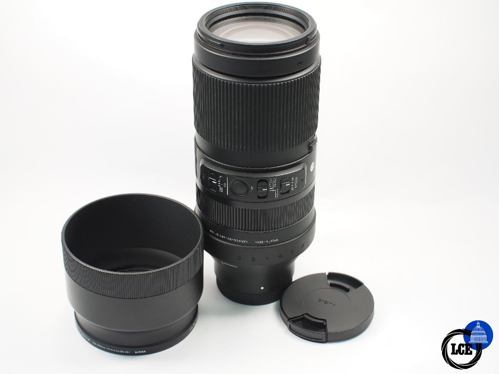 Sigma FE Sigma 100-400mm f5-6.3 Sigma FE Sigma 100-400mm f5-6.3