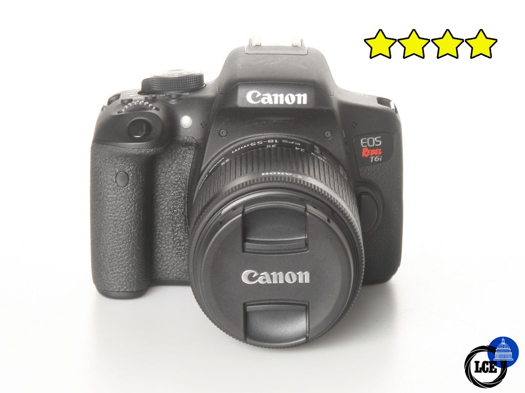 Canon EOS Rebel T6i (EOS 750D) + 18-55mm IS STM Canon EOS Rebel T6i (EOS 750D) + 18-55mm IS STM