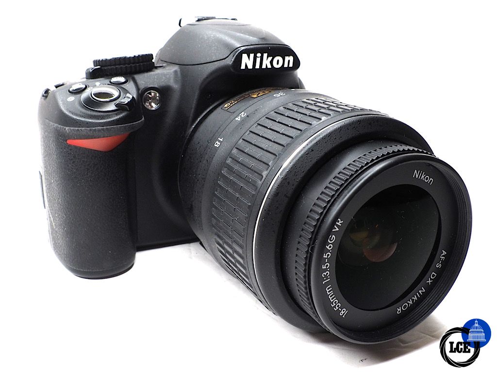 Nikon D3100 + 18-55mm VR