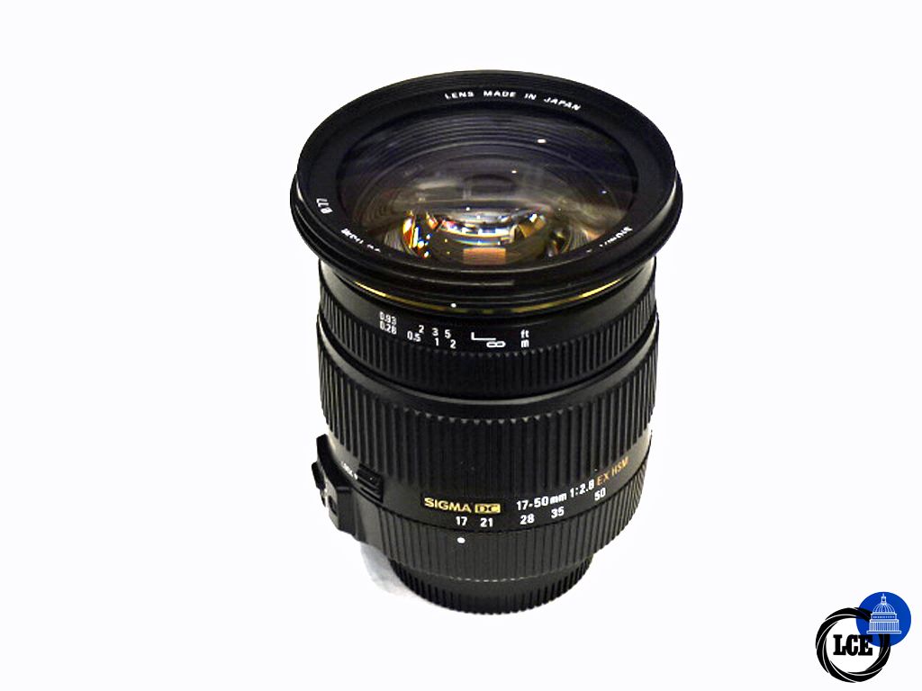 Sigma DC 17-50mm f/2.8 EX HSM NAF