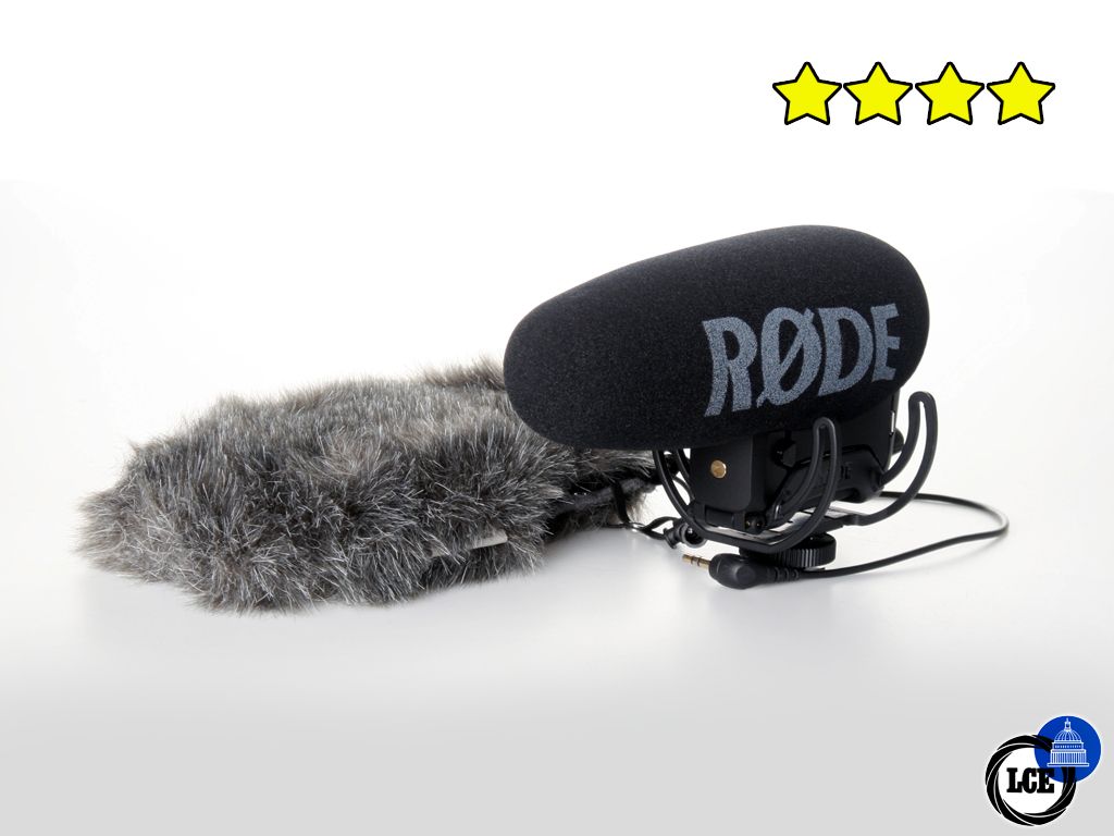 Rode VideoMic Pro+ (with Dead Cat)