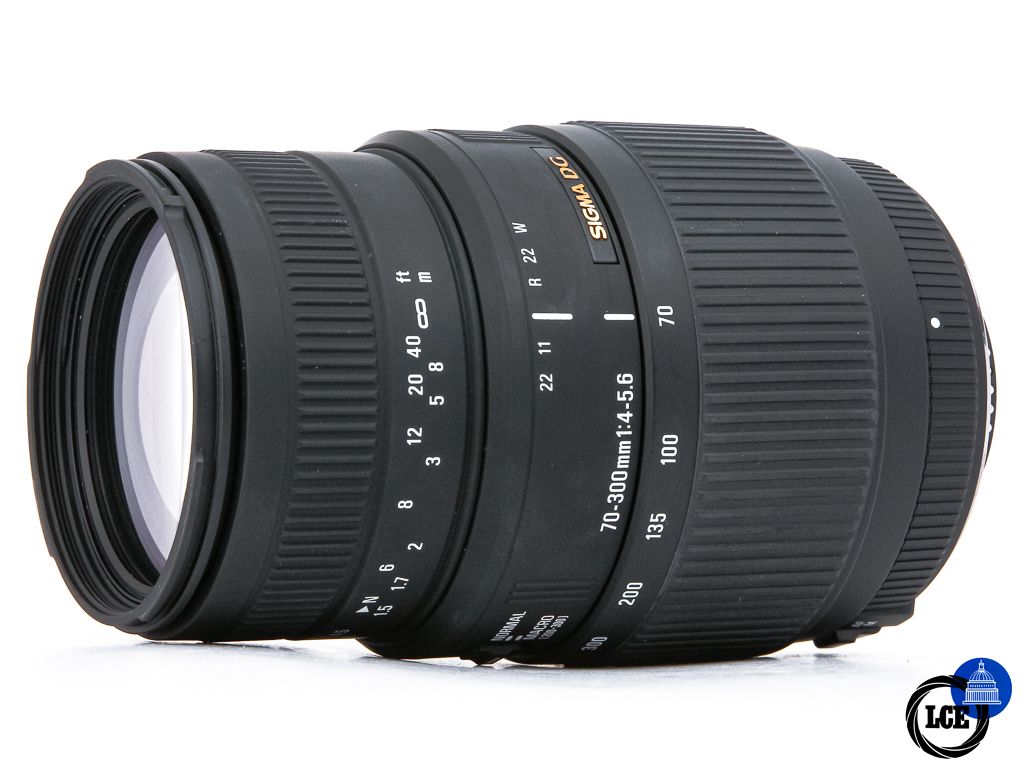 Sigma 70-300mm f4-5.6 DG Nikon F Mount