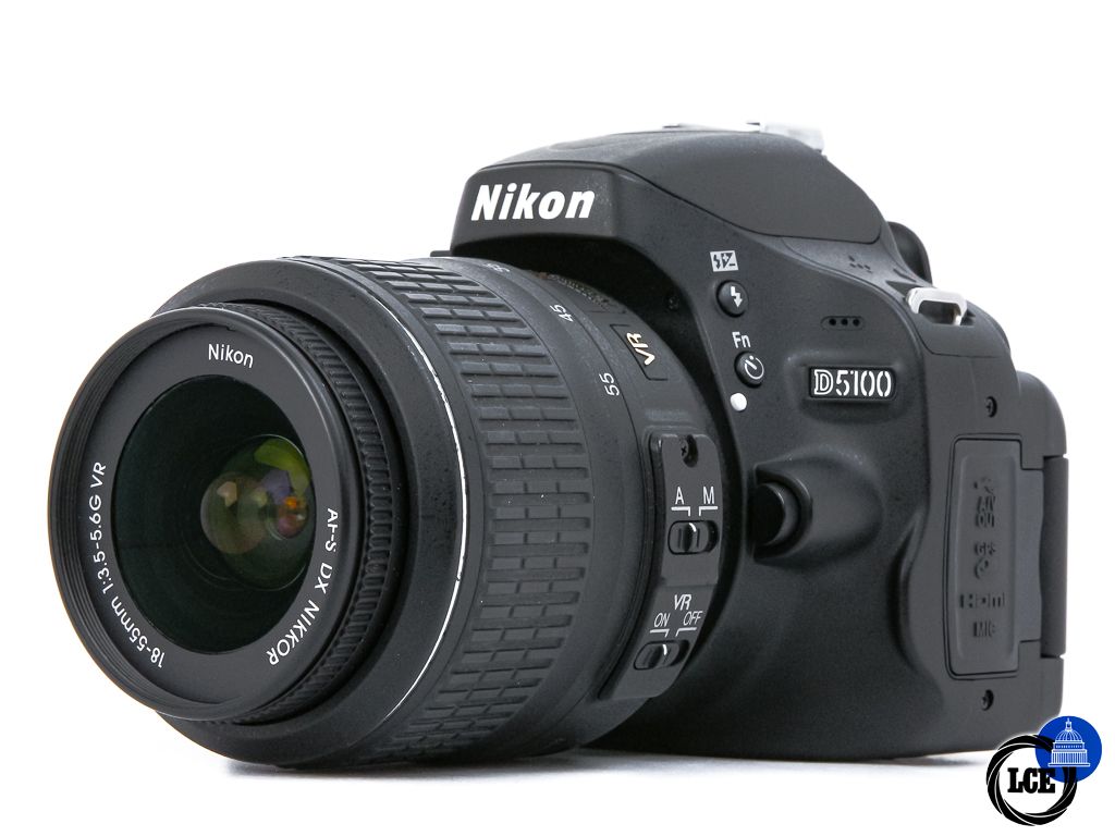 Nikon D5100 + 18-55mm VR **3.5k Shutter Count**