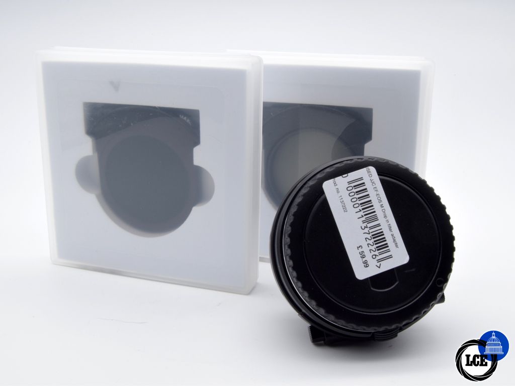 Miscellaneous JJC EF-EOS M Drop in Filter Adapter (Includes ND & Cir-Pol) 