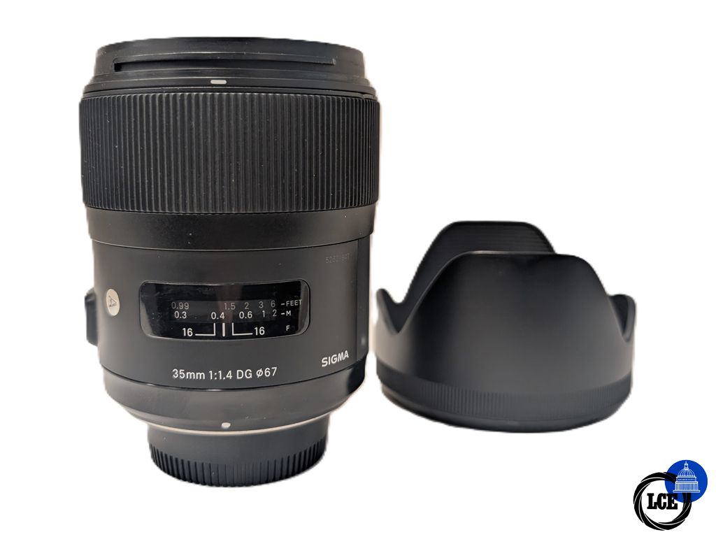 Sigma AF 35mm F1.4 Art - Nikon Fit Sigma AF 35mm F1.4 Art - Nikon Fit