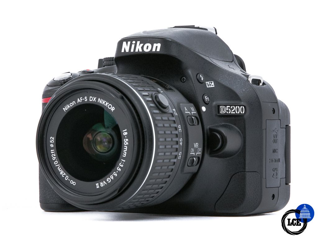 Nikon D5200 + 18-55mm VR II **4.5k Shutter Count** Nikon D5200 + 18-55mm VR II **4.5k Shutter Count**