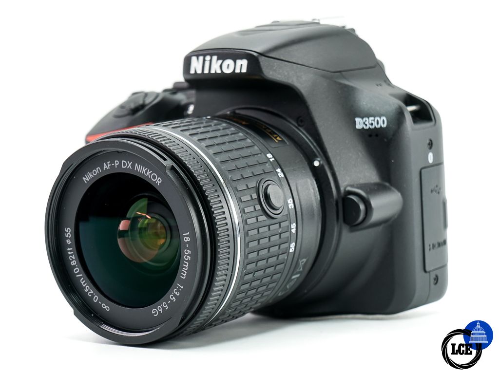 Nikon D3500 + AF-S 18-55mm F3.5-5.6G DX * VERY LOW SHUTTER COUNT * Nikon D3500 + AF-S 18-55mm F3.5-5.6G DX * VERY LOW SHUTTER COUNT *