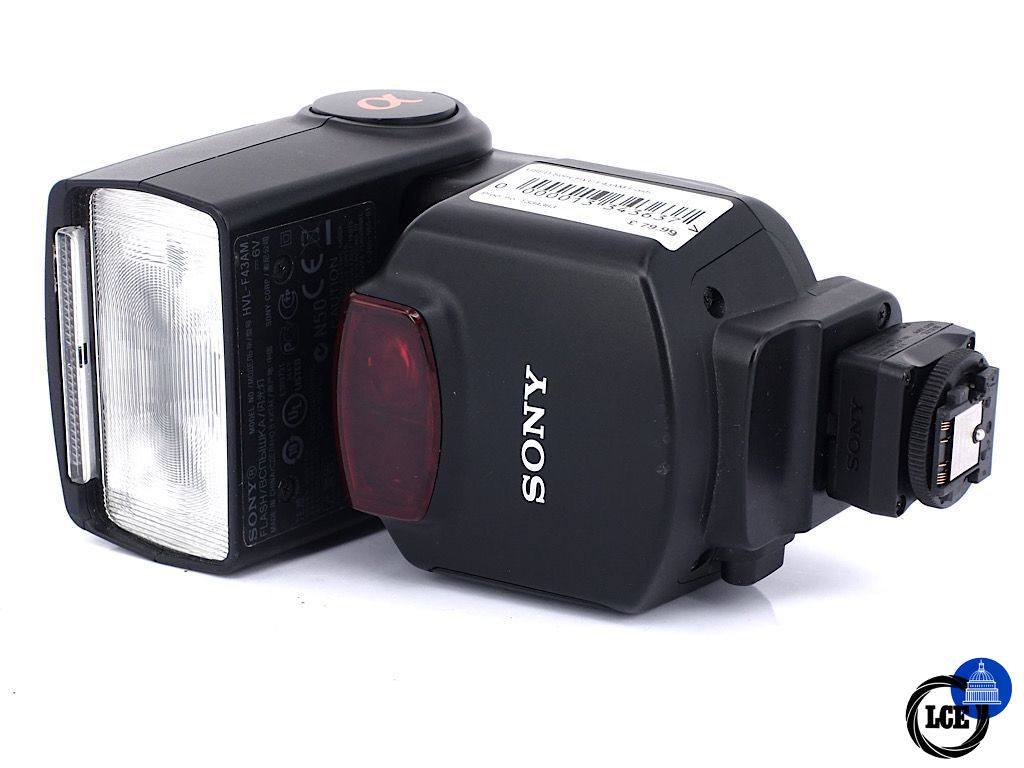 Sony HVL-F43AM + ADP-MAA Shoe Adapter | 4* Sony HVL-F43AM + ADP-MAA Shoe Adapter | 4*