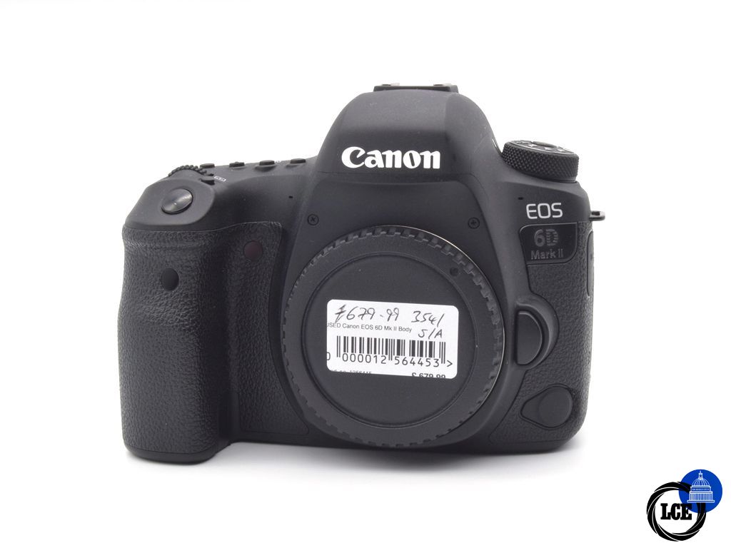 Canon EOS 6D MK II Body (3541 Shutter Actuations) Canon EOS 6D MK II Body (3541 Shutter Actuations)