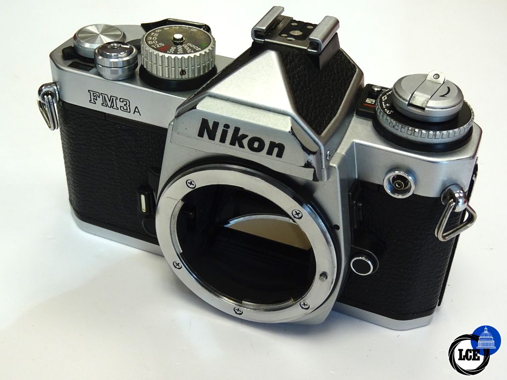 Nikon FM3 A Silver body.