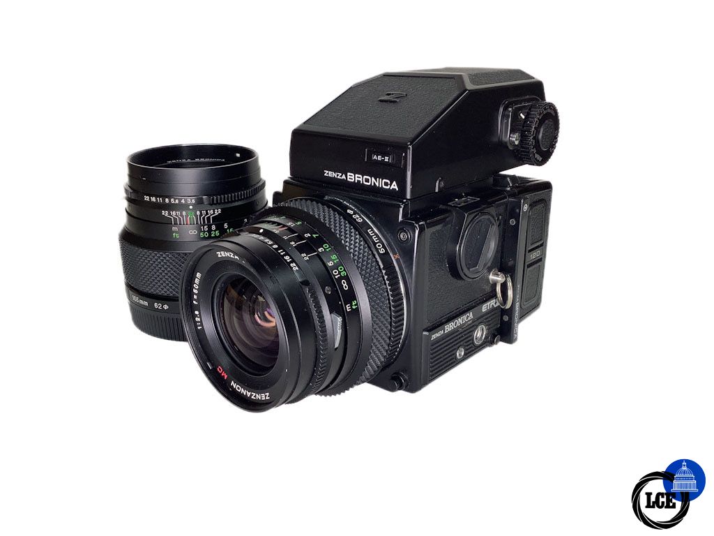 Bronica ETRSI + 50mm and 105mm