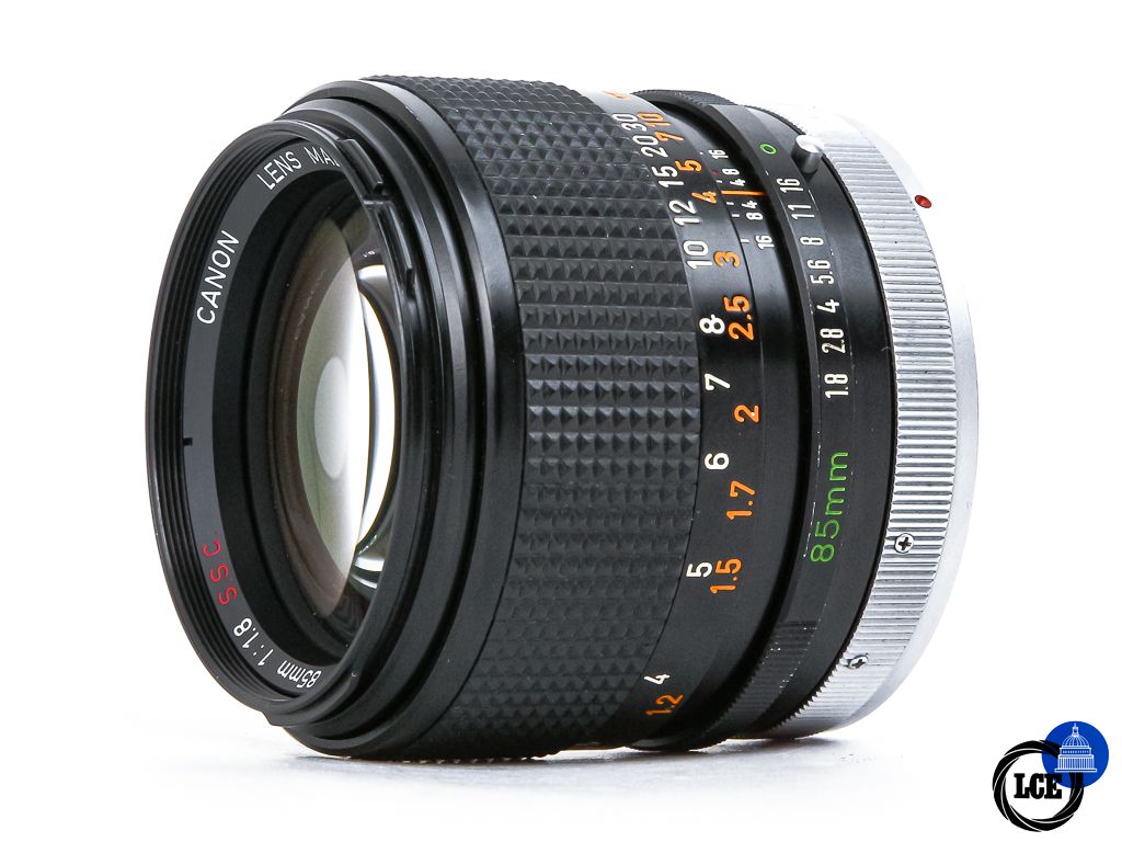 Canon FD 85mm f1.8 S.S.C.