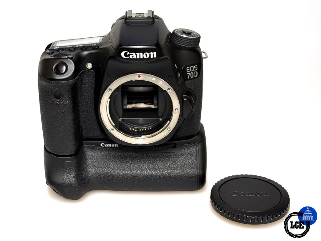 Canon EOS 70D & BG-E14 battery grip Canon EOS 70D & BG-E14 battery grip