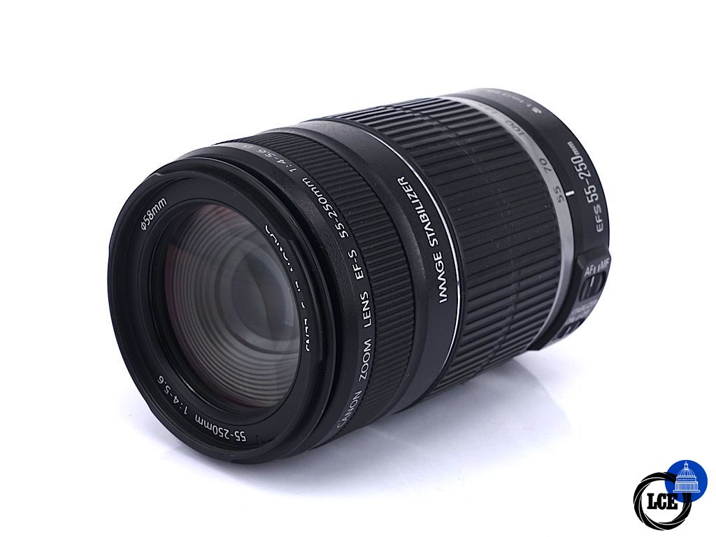 Canon EF-S 55-250mm F4-5.6 IS - Boxed | 4* Canon EF-S 55-250mm F4-5.6 IS - Boxed | 4*