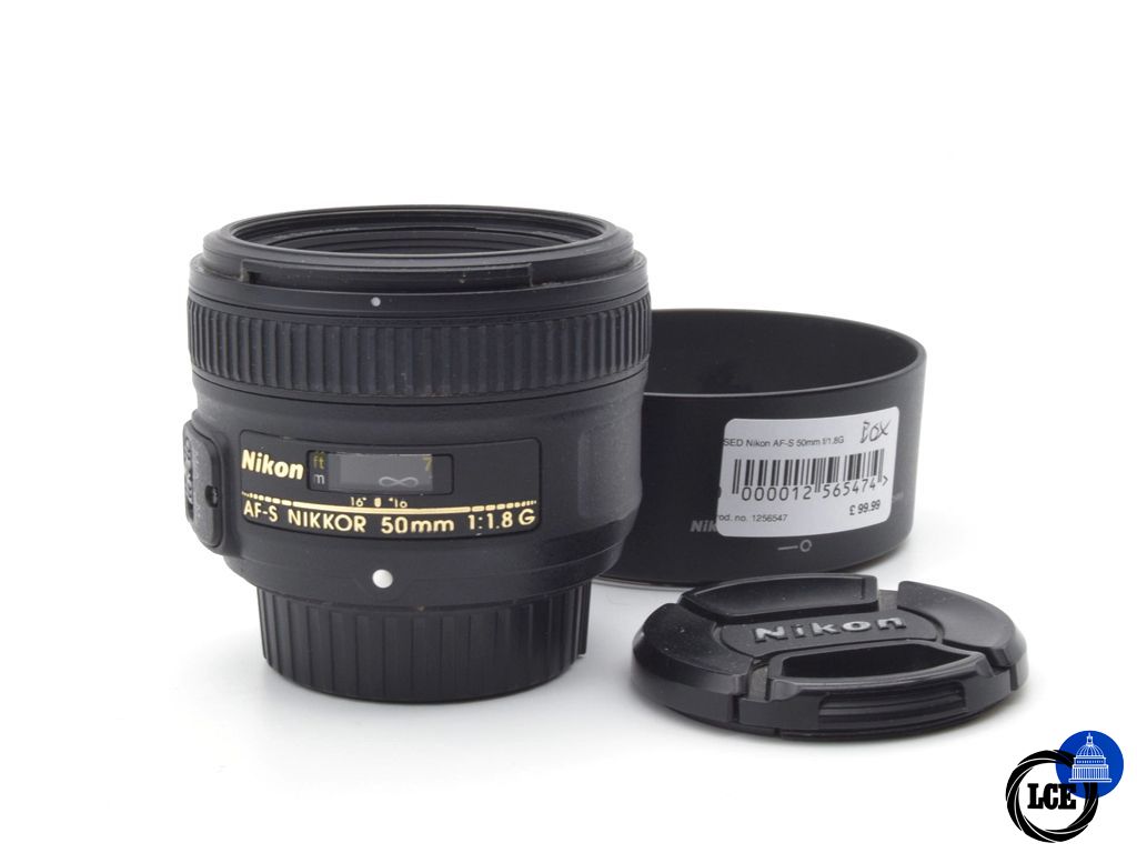 Nikon AF-S 50mm f/1.8G inc Hood Nikon AF-S 50mm f/1.8G inc Hood