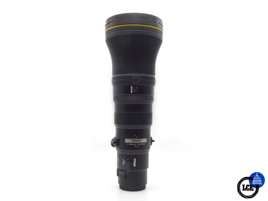 Nikon Z 800mm f/6.3 VR S inc HB-104 Hood Nikon Z 800mm f/6.3 VR S inc HB-104 Hood