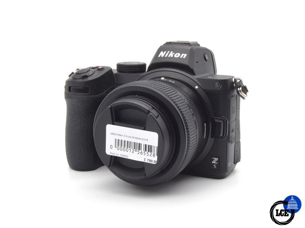Nikon Z 5 + 24-50mm f4-6.3 (6318 Shutter Actuations) Nikon Z 5 + 24-50mm f4-6.3 (6318 Shutter Actuations)