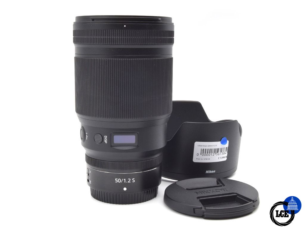 Nikon Z 50mm f/1.2 S inc HB-94 Hood Nikon Z 50mm f/1.2 S inc HB-94 Hood