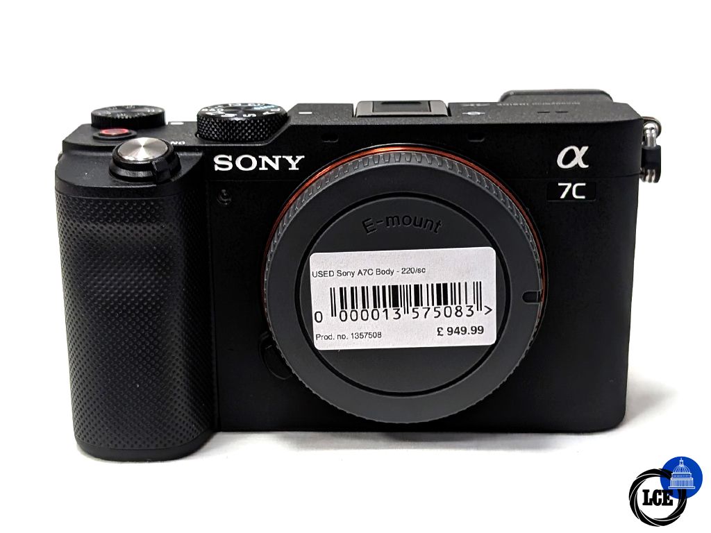Sony A7C Body - Very Low 220s/c Sony A7C Body - Very Low 220s/c