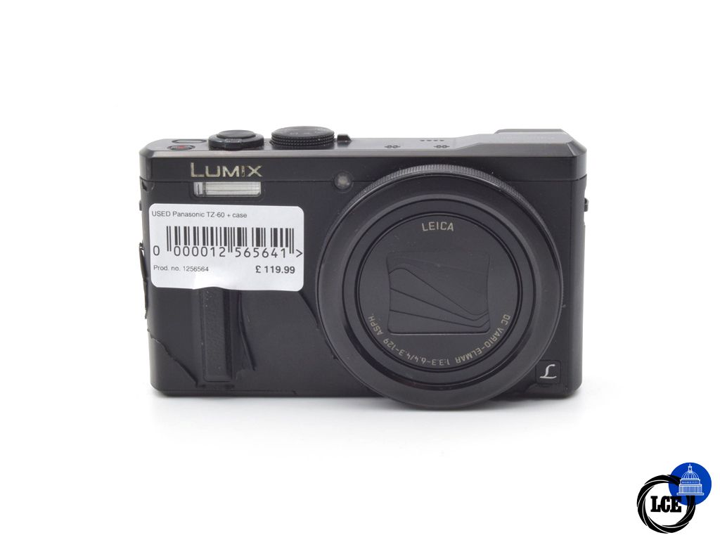 Panasonic Lumix TZ-60 + Case Panasonic Lumix TZ-60 + Case