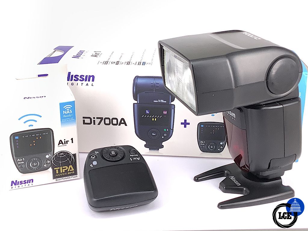 Nissin Di700A + Air 1 Commander for Four Thirds 4/3 Panasonic/ Olympus/ OM