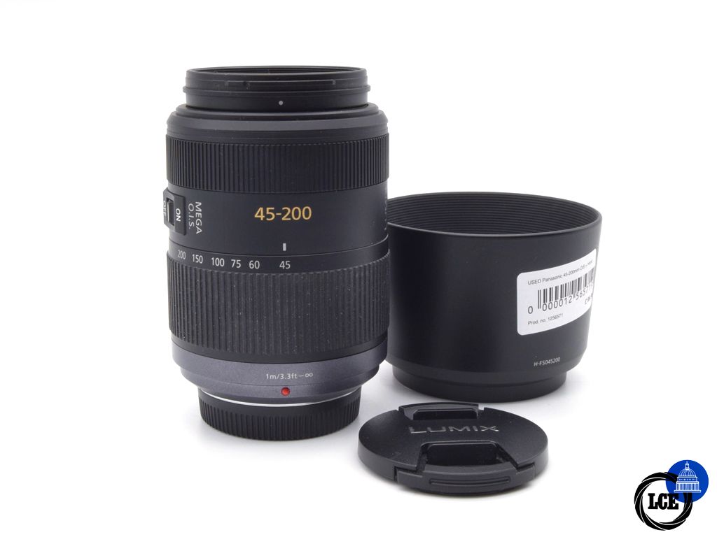 Panasonic Lumix 45-200mm OIS + Hood Panasonic Lumix 45-200mm OIS + Hood