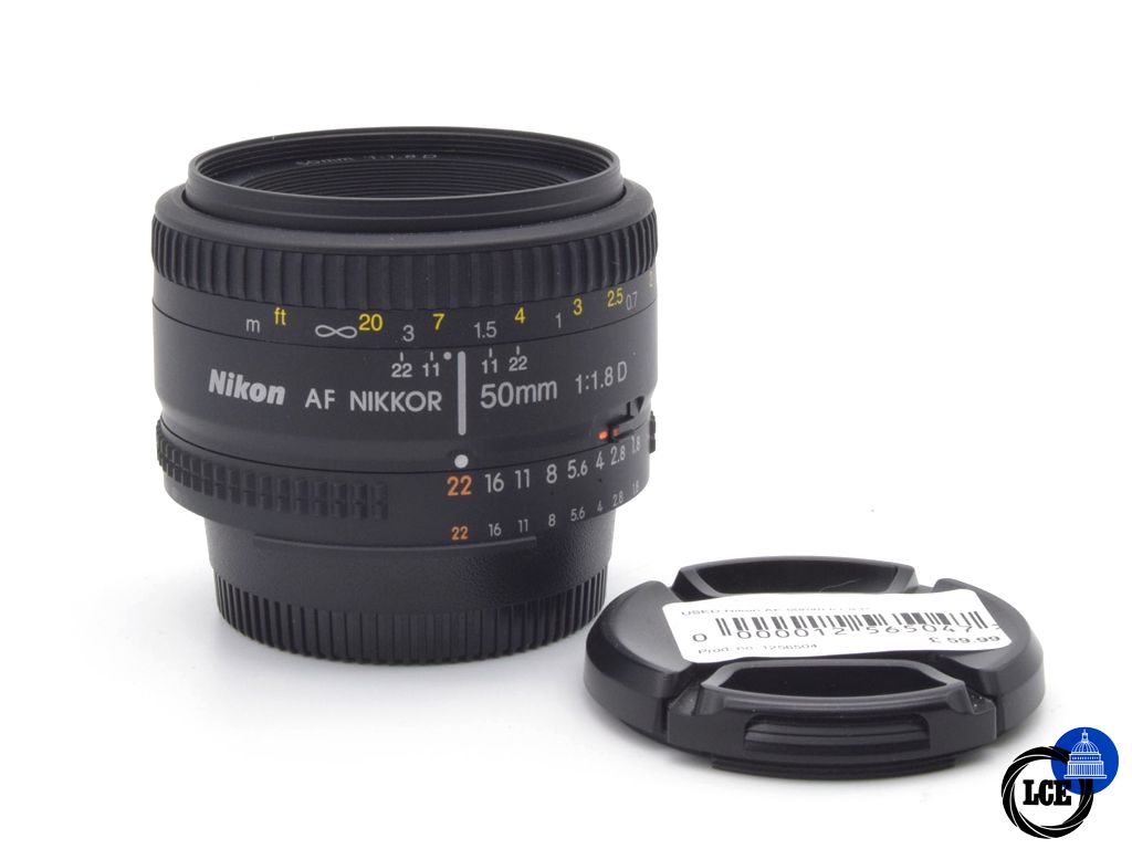 Nikon AF 50mm f/1.8 D