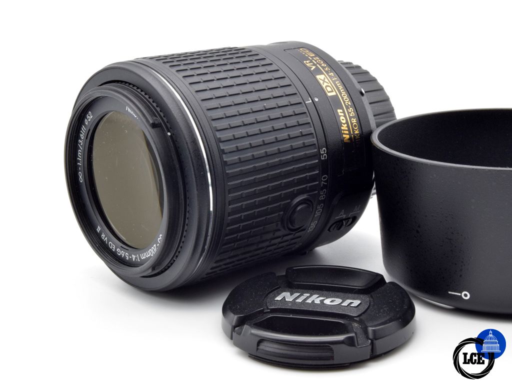Nikon AF-S 55-200mm f/4-5.6G II VR DX ED Nikon AF-S 55-200mm f/4-5.6G II VR DX ED