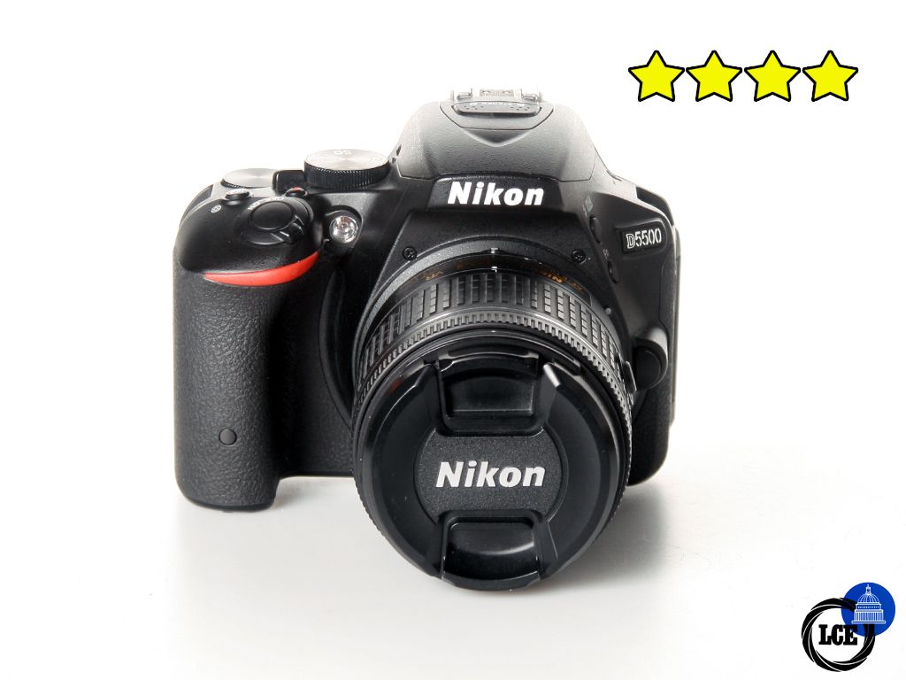Nikon D5500+18-55mm VR AF-P (BOXED) Shutter Count 12,526 Nikon D5500+18-55mm VR AF-P (BOXED) Shutter Count 12,526