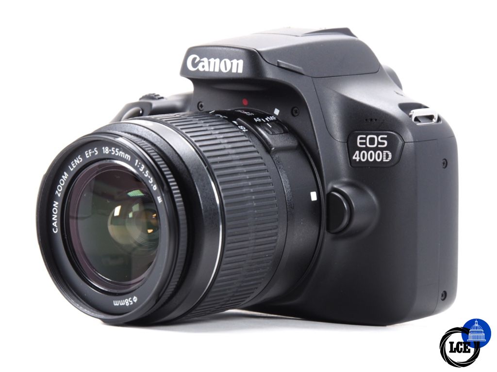 Canon 4000D & 18-55mm