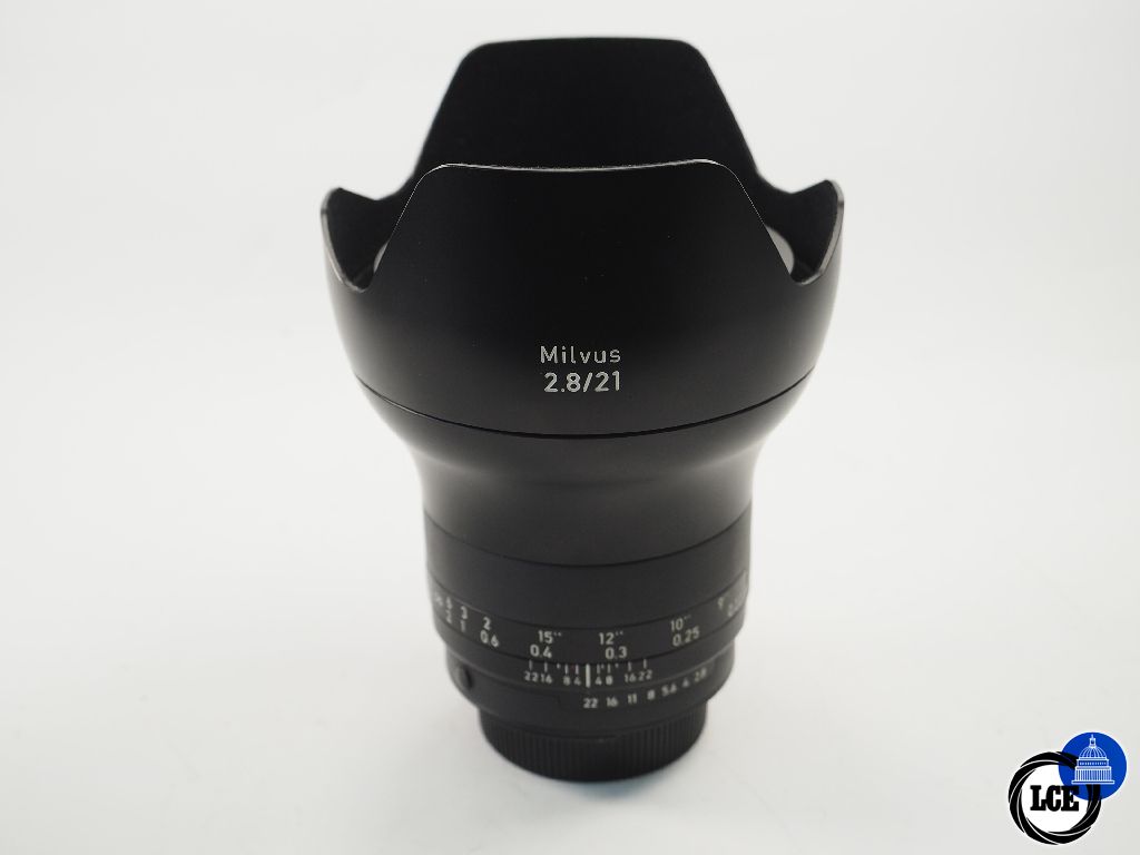 Zeiss FX Milvus 21mm F2.8 F-Mount