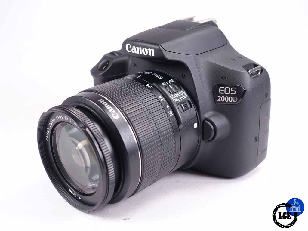 Canon 2000D & 18-55mm f/3.5-5.6