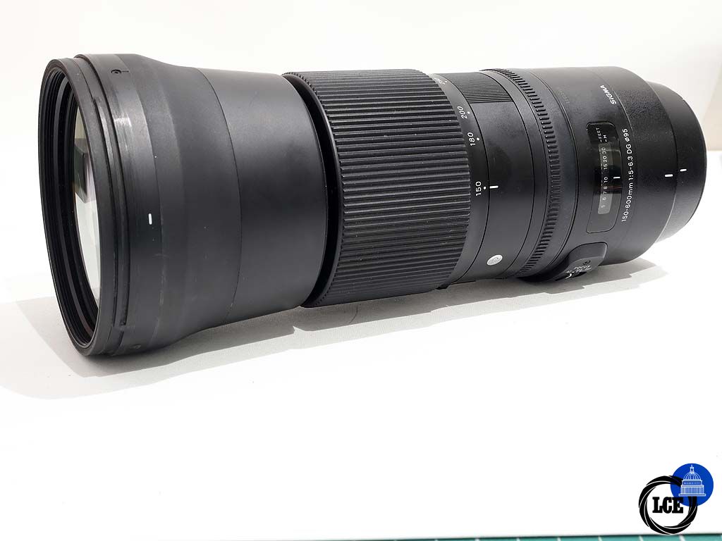 Sigma AF 150-600mm f5-6.3 DG OS = TC1401Canon EF