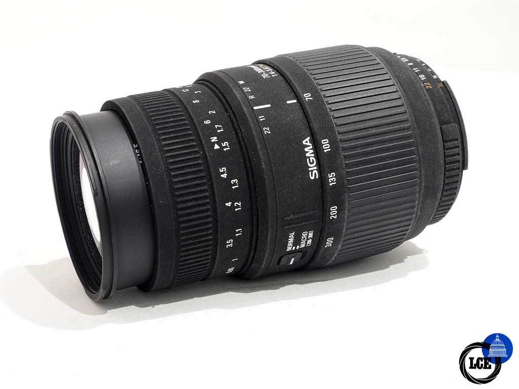 Sigma AF 70-300mm f4-5.6 DG Nikon AF-D