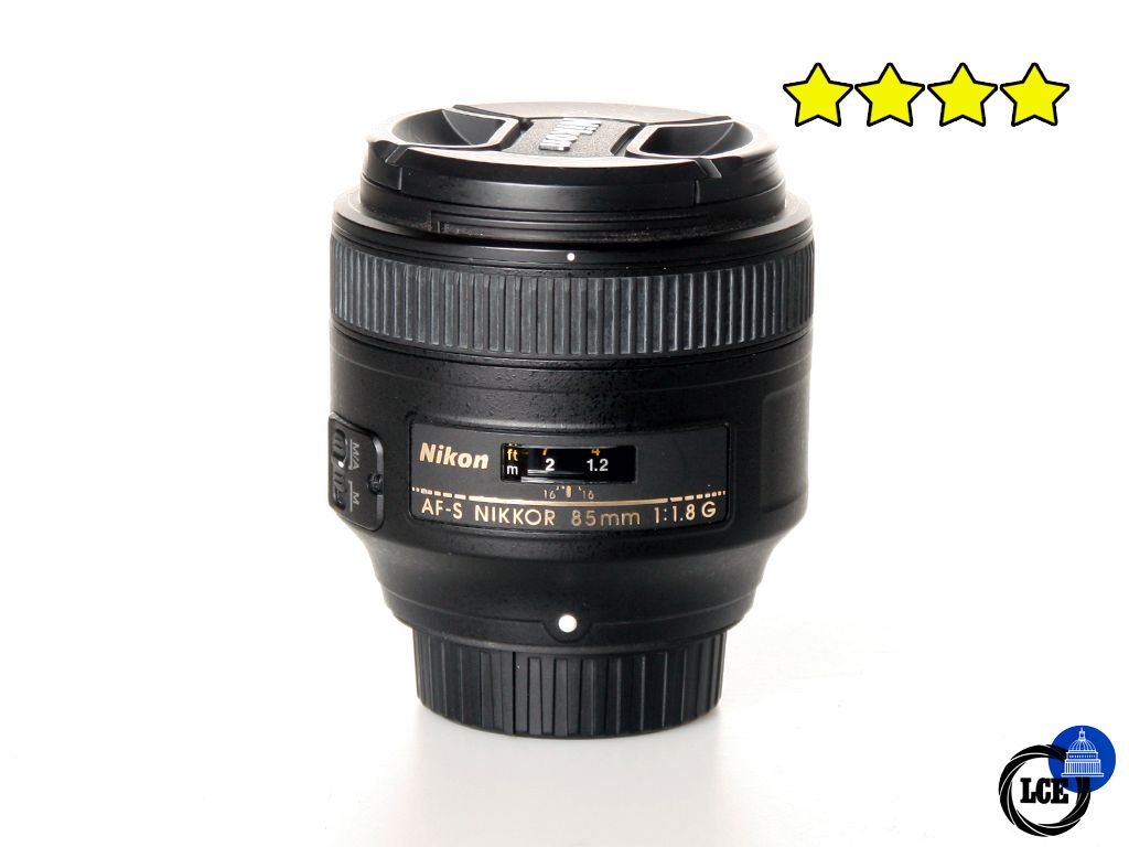 Nikon 85mm f1.8 G AF-S (BOXED) with Hood