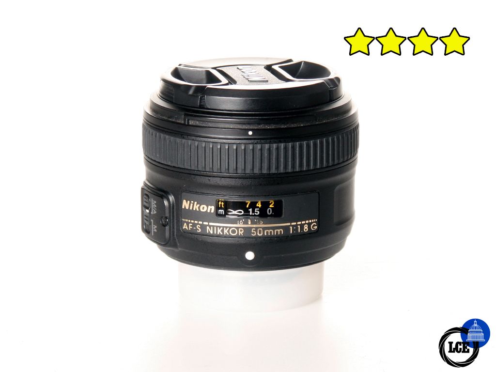 Nikon 50mm f1.8 G AF-S (BOXED) with Hood