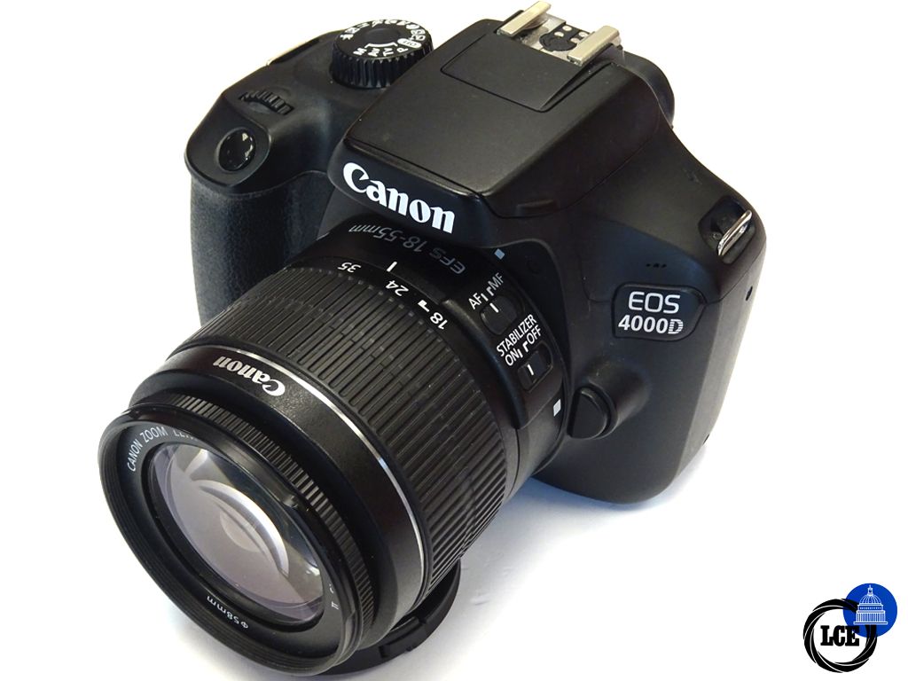 Canon EOS 4000D + 18-55mmm IS