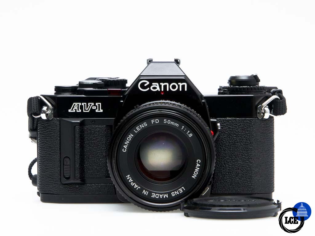Canon AV-1 + 50mm f/1.8