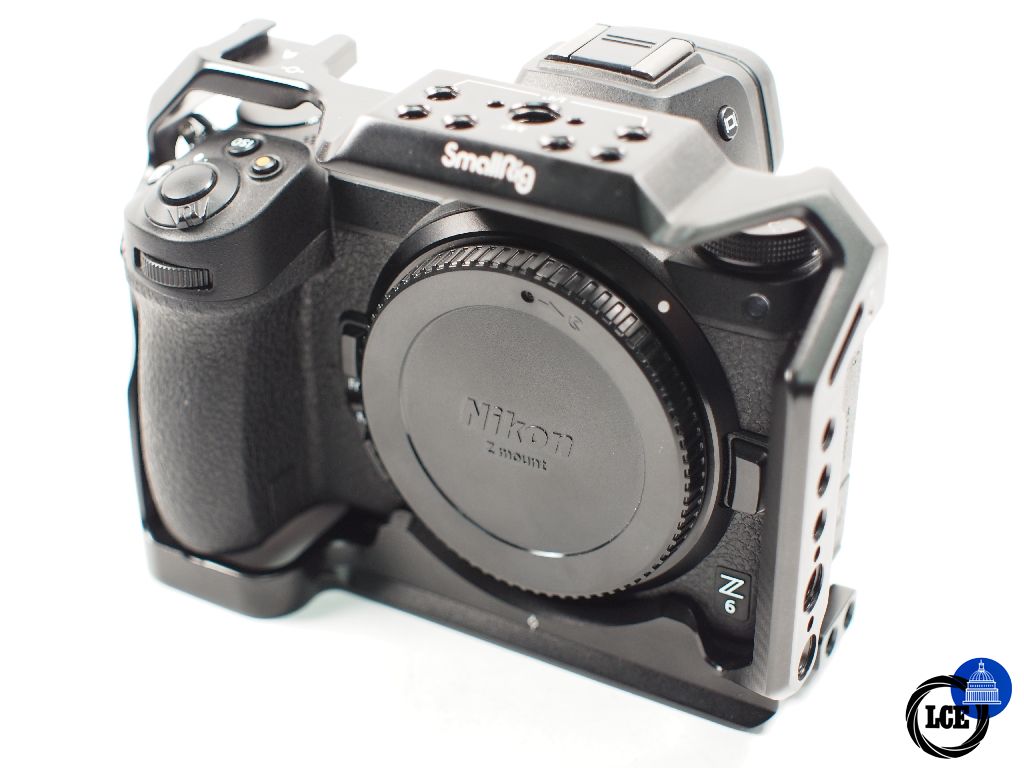 Nikon Z6 Body 5k sc with smallrig cage Nikon Z6 Body 5k sc with smallrig cage