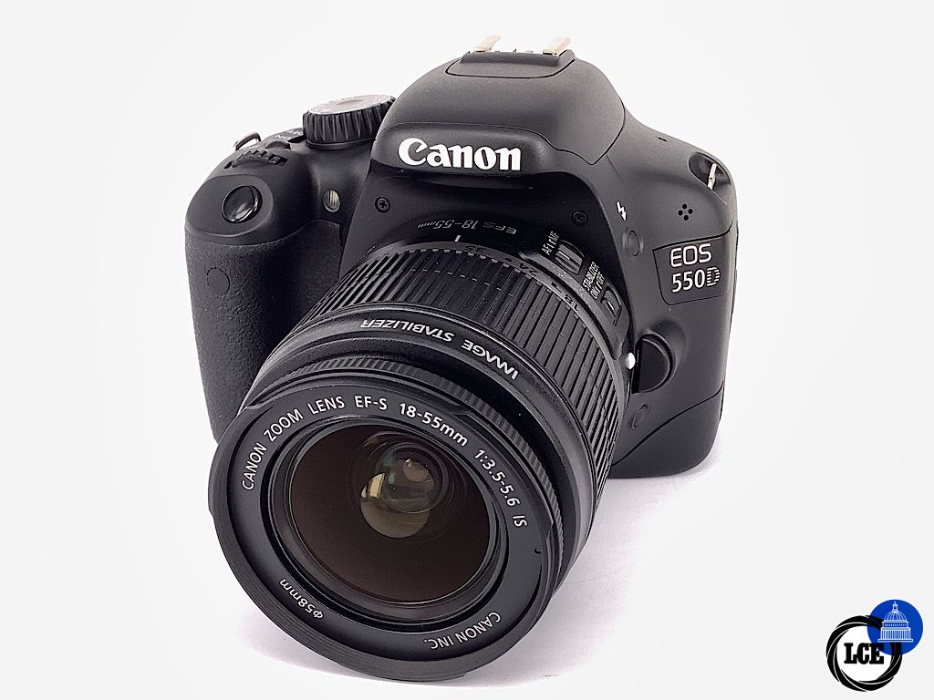 Canon EOS 550D + 18-55mm F3.5-5.6 IS *shutter count 350*