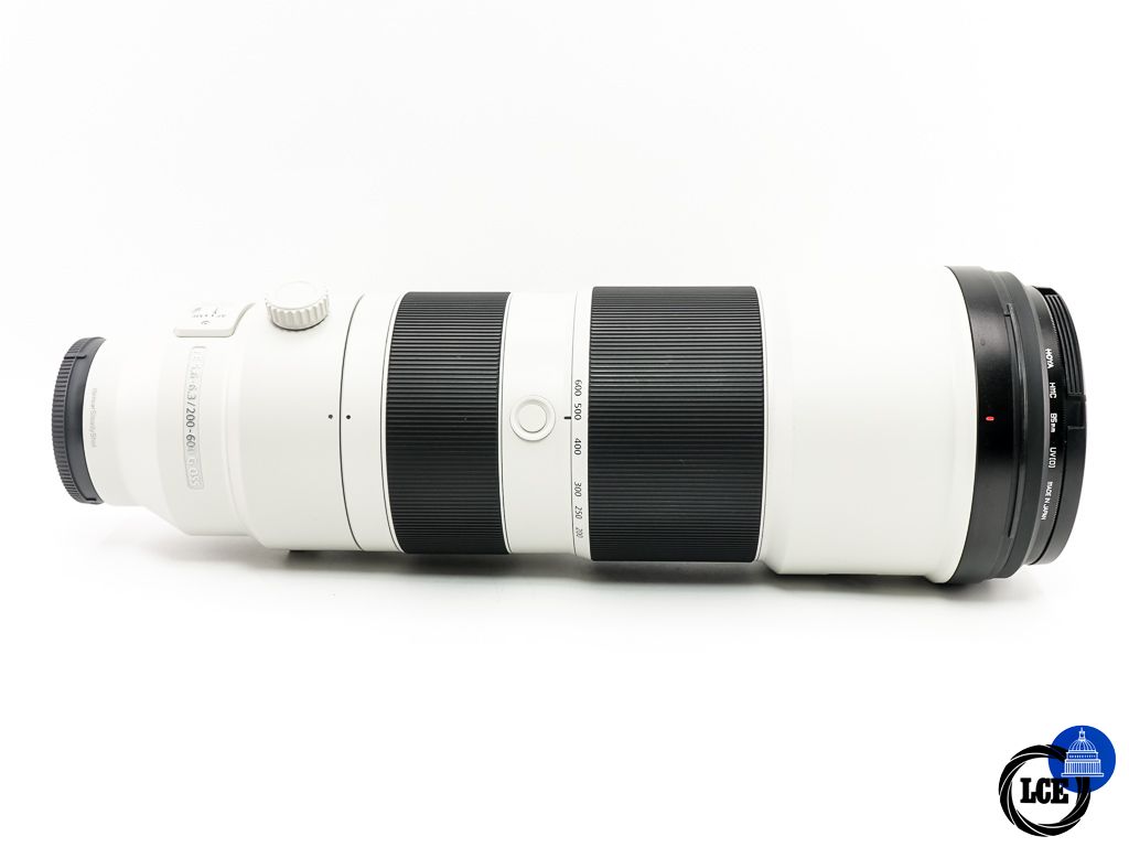 Sony FE 200-600mm F5.6-6.3 G OSS * INCLUDES HOYA HMC FILTER * Sony FE 200-600mm F5.6-6.3 G OSS * INCLUDES HOYA HMC FILTER *
