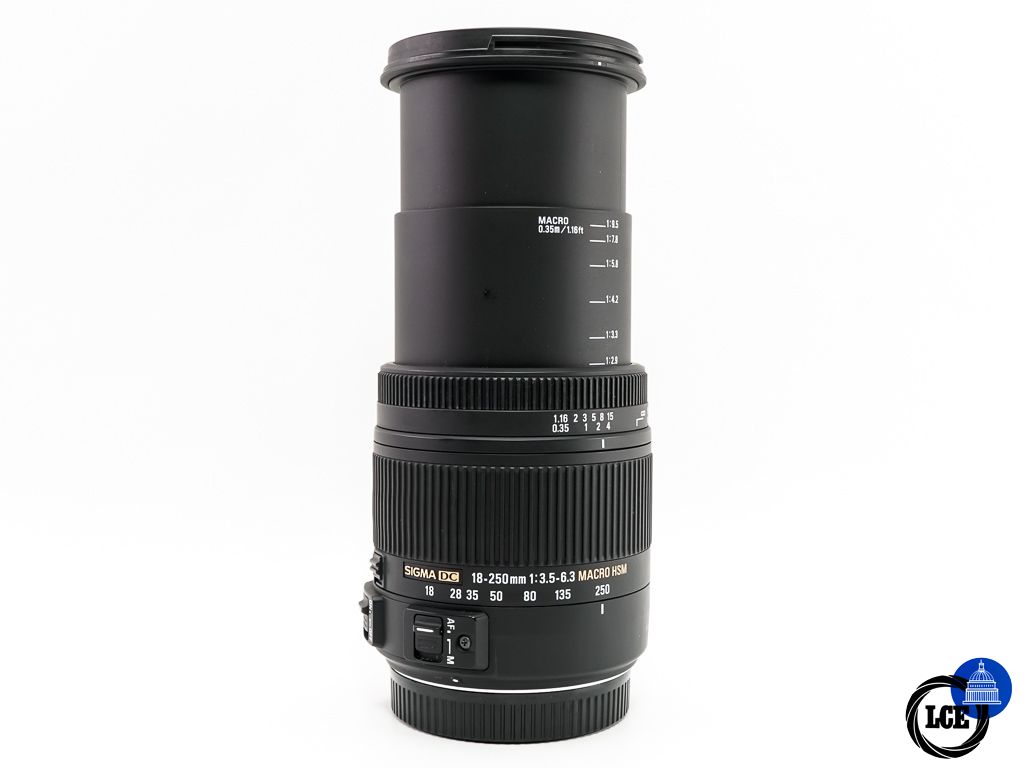 Sigma 18-250mm F3.5-6.3 DC MACRO HSM OS * BOXED * Sigma 18-250mm F3.5-6.3 DC MACRO HSM OS * BOXED *