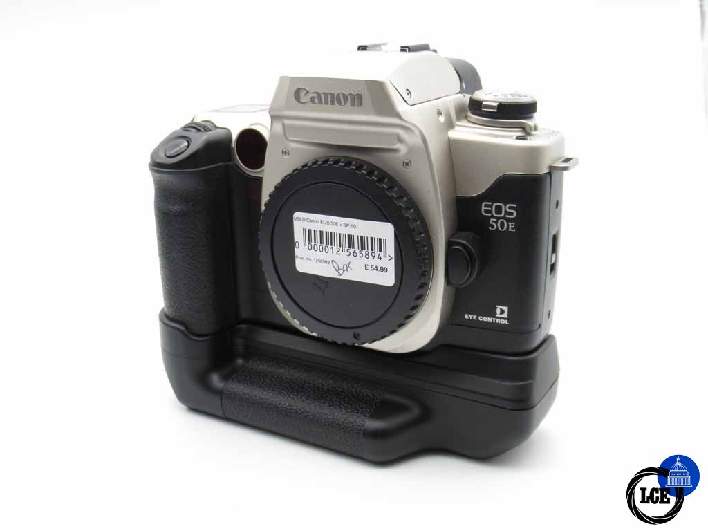Canon EOS 50 E with BP50 Boxed