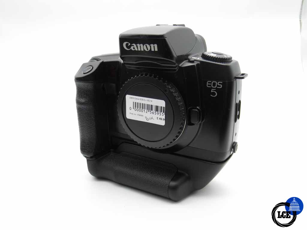 Canon EOS 5  with VG-10 Boxed