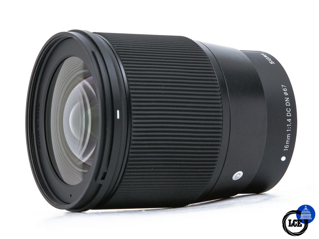 Sigma 16mm f1.4 DC DN Canon EF-M Mount Sigma 16mm f1.4 DC DN Canon EF-M Mount