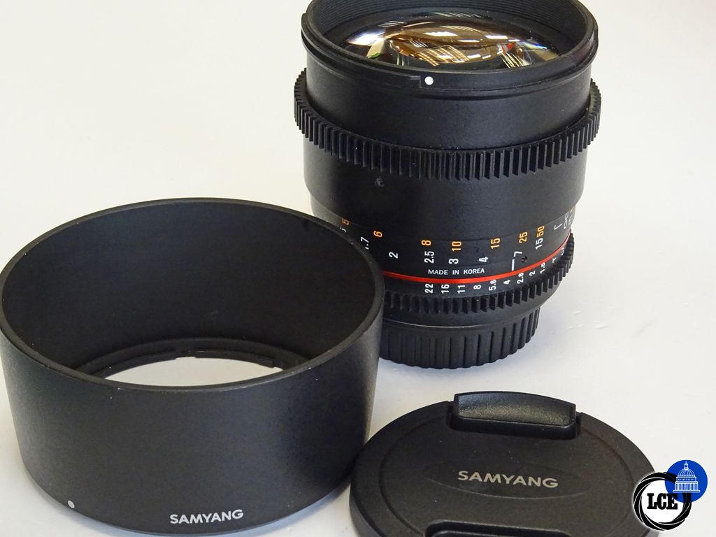 Samyang 85mm AS IF T1.5 ii