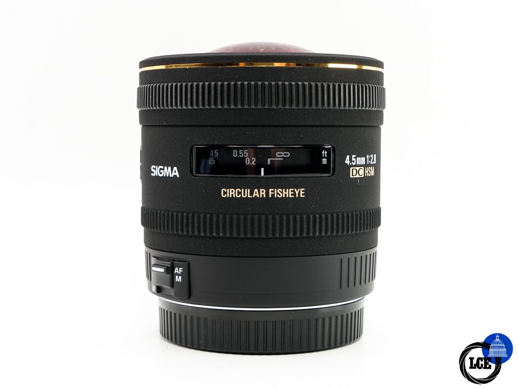 Sigma EX 4.5mm F2.8 DC HSM Circular Fisheye 